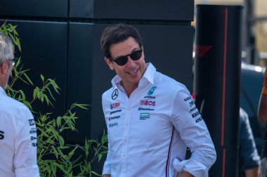 Italian GP F1 2024 on August 30 2024 at Monza, Italy - Formula 1 Toto Wolff Mercedes clipart