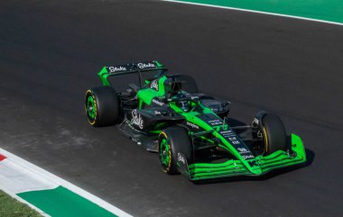 İtalyan GP F1 2024, 30 Ağustos 2024, Monza, İtalya - Sauber Formula 1 Valtteri Bottas sürücüsü