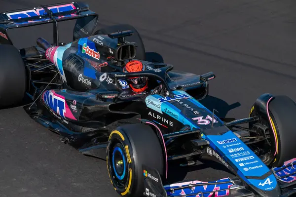 stock image Italian GP F1 2024 on August 30 2024 at Monza, Italy - Formula 1 Esteban Ocon driver for Alpine