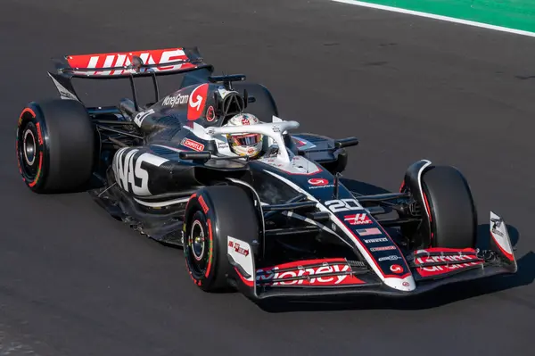 stock image Italian GP F1 2024 on August 30 2024 at Monza, Italy - Formula 1 Kevin Magnussen driver for Haas