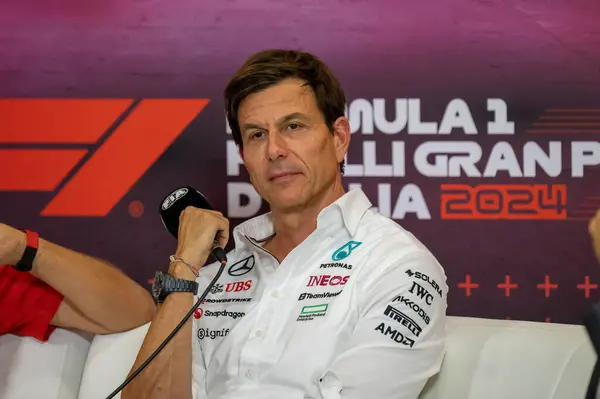 stock image Italian GP F1 2024 on August 30 2024 at Monza, Italy - Formula 1 Toto Wolff Mercedes