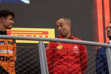 İtalyan GP F1 2024, 1 Eylül 2024, Monza, İtalya - Formula 1 Iover Ferrari