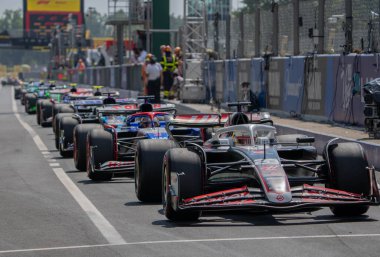 İtalyan GP F1 2024, 1 Eylül 2024, Monza, İtalya - Haas Formula 1 pilotu Kevin Magnussen
