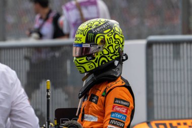 İtalyan GP F1 2024, 1 Eylül 2024, Monza, İtalya - McLaren Formula 1 Norris sürücüsü