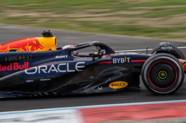 İtalyan GP F1 2024, 1 Eylül 2024, Monza, İtalya - Formula 1 Red Bull için Max Verstappen sürücüsü