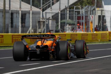 İtalyan GP F1 2024, 1 Eylül 2024, Monza, İtalya - McLaren Formula 1 pilotu Oscar Piastri