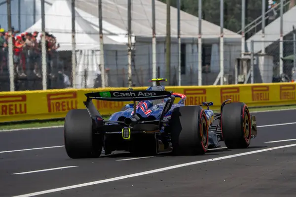 stock image Italian GP F1 2024 on September 1 2024 at Monza, Italy - Formula 1 Yuki Tsunoda driver for Racing Bulls