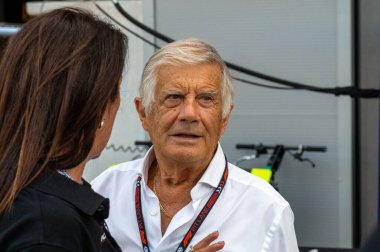 İtalyan GP F1 2024, 1 Eylül 2024, Monza, İtalya - Formula 1 Giacomo Agostini