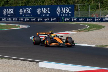 İtalyan GP F1 2024, 1 Eylül 2024, Monza, İtalya - McLaren Formula 1 Norris sürücüsü