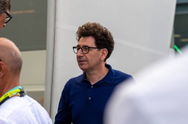 İtalyan GP F1 2024, 1 Eylül 2024, Monza, İtalya - Formula 1 Mattia Binotto Audi