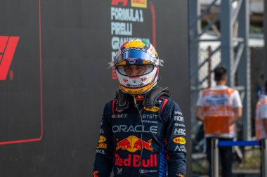 İtalyan GP F1 2024, 1 Eylül 2024, Monza, İtalya - Red Bull için Formula 1 Sergio Perez sürücüsü