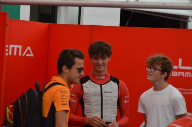 İtalyan GP F1 2024, 1 Eylül 2024, Monza, İtalya - Formula 1 Oliver Bearman F2