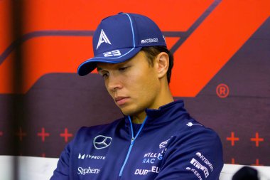 Katar GP F1 2024, 28 Kasım 2024, Losail, Katar - Williams için Formula 1 Alexander Albon sürücüsü