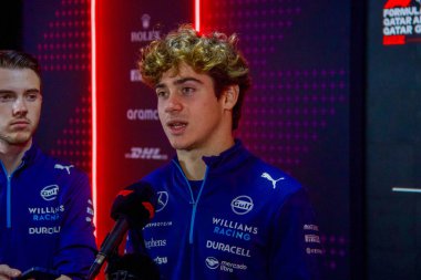 Katar GP F1 2024, 28 Kasım 2024, Losail, Katar - Formula 1 Franco Colapinto sürücüsü Williams