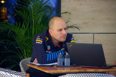 Katar GP F1 2024, 29 Kasım 2024, Losail, Katar - Formula 1 Gianpiero Lambiase Red Bull