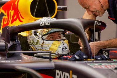 Katar GP F1 2024, 29 Kasım 2024, Losail, Katar - Formula 1, Red Bull için Max Verstappen sürücüsü