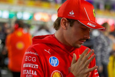 Katar GP F1 2024, 30 Kasım 2024, Losail, Katar - Ferrari sürücüsü için Formula 1 Charles Leclerc