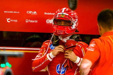 Katar GP F1 2024, 30 Kasım 2024, Losail, Katar - Ferrari sürücüsü için Formula 1 Charles Leclerc
