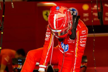 Katar GP F1 2024, 30 Kasım 2024, Losail, Katar - Ferrari sürücüsü için Formula 1 Charles Leclerc