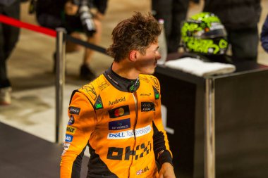 Katar GP F1 2024, 30 Kasım 2024, Losail, Katar - McLaren için Formula 1 Lando Norris sürücüsü