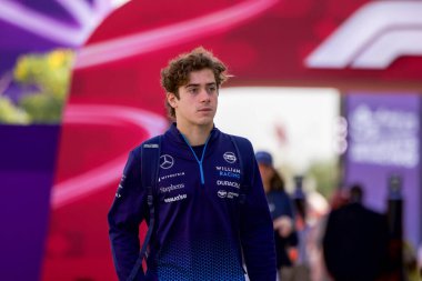 Katar GP F1 2024, 30 Kasım 2024, Losail, Katar - Formula 1 Franco Colapinto sürücüsü Williams