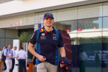 Katar GP F1 2024, 30 Kasım 2024, Losail, Katar - Formula 1, Red Bull için Max Verstappen sürücüsü