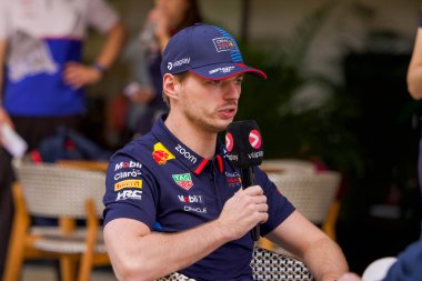 Katar GP F1 2024, 30 Kasım 2024, Losail, Katar - Formula 1, Red Bull için Max Verstappen sürücüsü