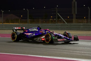Katar GP F1 2024, 1 Aralık 2024, Losail, Katar - Formula 1 Yarışçı Bulls sürücüsü Liam Lawson