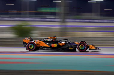Katar GP F1 2024, 1 Aralık 2024, Losail, Katar - McLaren için Formula 1 Oscar Piastri sürücüsü