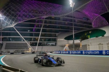 Abu Dabi GP F1 2024, 7 Aralık 2024, Yas Marina, Abu Dabi - Williams 'ın Formula 1 Alexander Albon sürücüsü