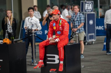 Abu Dabi GP F1 2024, 7 Aralık 2024, Yas Marina, Abu Dabi - Ferrari Formula 1 Carlos Sainz sürücüsü