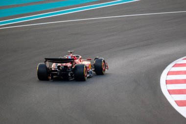 Abu Dabi GP F1 2024, 7 Aralık 2024, Yas Marina, Abu Dabi - Ferrari Formula 1 Charles Leclerc sürücüsü
