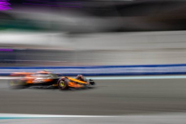 Abu Dabi GP F1 2024, 7 Aralık 2024, Yas Marina, Abu Dabi - McLaren için Formula 1 Lando Norris sürücüsü