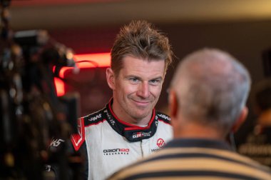 Abu Dabi GP F1 2024, 7 Aralık 2024, Yas Marina, Abu Dabi - Haas 'ın Formula 1 Nico Hulkenberg sürücüsü