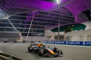 Abu Dabi GP F1 2024, 7 Aralık 2024, Yas Marina, Abu Dabi - Formula 1 Sergio Perez Red Bull sürücüsü