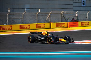 Abu Dabi GP F1 2024, 7 Aralık 2024, Yas Marina, Abu Dabi - Formula 1 Sergio Perez Red Bull sürücüsü