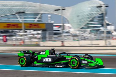 Abu Dabi GP F1 2024, 7 Aralık 2024, Yas Marina, Abu Dabi - Sauber 'in Formula 1 Valtteri Bottas sürücüsü