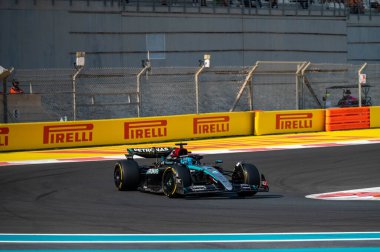 Abu Dabi GP F1 2024, 7 Aralık 2024, Yas Marina, Abu Dabi - Mercedes için Formula 1 George Russell sürücüsü