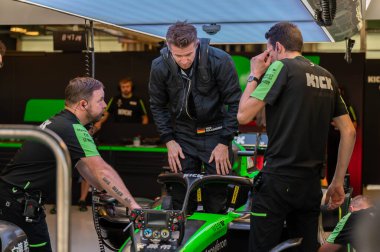 Abu Dhabi GP F1 2024, 30 Kasım 2024, Losail, Katar - McLaren Formula 1 Oscar Piastri sürücüsü