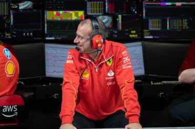 Abu Dabi GP F1 2024, 10 Aralık 2024, Yas Marina, Abu Dabi - Formula 1 Test F1 Loic Serra Ferrari