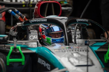 Abu Dabi GP GP GP F1 2024, 10 Aralık 2024, Yas Marina, Abu Dabi - Mercedes için Formula 1 Kimi Antonelli