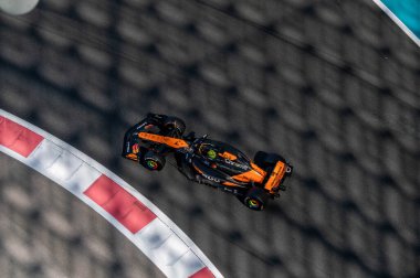 Abu Dabi GP GP GP F1 2024, 10 Aralık 2024, Yas Marina, Abu Dabi - McLaren için Formula 1 Lando Norris sürücüsü