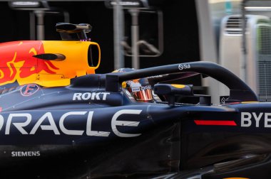 Abu Dabi GP GP GP F1 2024, 10 Aralık 2024, Yas Marina, Abu Dabi - Red Bull için Formula 1 YukiRB Tsunoda sürücüsü