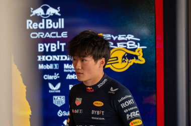 Abu Dabi GP GP GP F1 2024, 10 Aralık 2024, Yas Marina, Abu Dabi - Formula 1 YukiRBTsunoda Red Bull sürücüsü