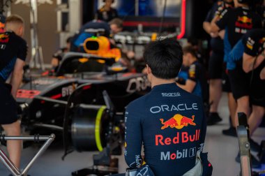 Abu Dabi GP GP GP F1 2024, 10 Aralık 2024, Yas Marina, Abu Dabi - Formula 1 YukiRBTsunoda Red Bull sürücüsü