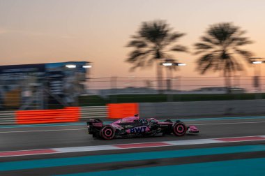 Test Abu Dabi GP F1 2024 10 Aralık 2024 tarihinde Yas Marina, Abu Dabi - Formula 1 