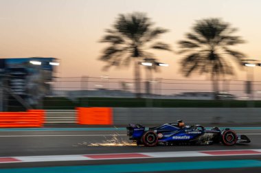 Test Abu Dabi GP F1 2024 10 Aralık 2024 tarihinde Yas Marina, Abu Dabi - Formula 1 