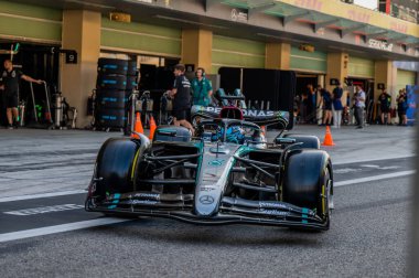 Abu Dabi GP GP GP F12024 'ü 10 Aralık 2024' te Yas Marina, Abu Dabi 'de test edin.