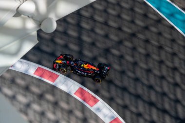 Abu Dabi GP GP GP F12024, 10 Aralık 2024, Yas Marina, Abu Dabi - Red Bull için Formula 1 Isack Hadjar sürücüsü
