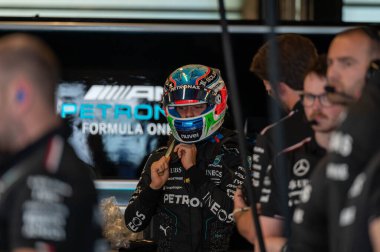 Abu Dabi GP GP GP F1 2024, 10 Aralık 2024, Yas Marina, Abu Dabi - Mercedes için Formula 1 Kimi Antonelli